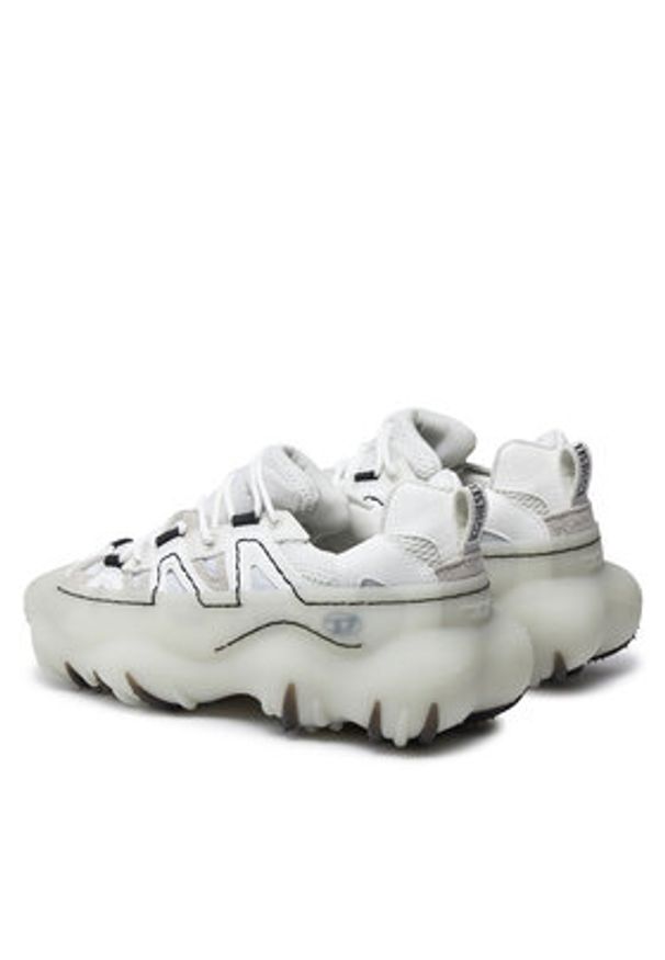 Diesel Sneakersy S-Prototype P1 Y03135P5604 Biały. Kolor: biały. Materiał: materiał