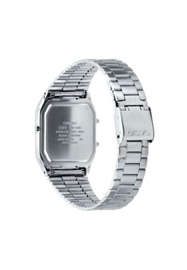 Casio Zegarek AQ-230A-1DMQYES Srebrny. Kolor: srebrny