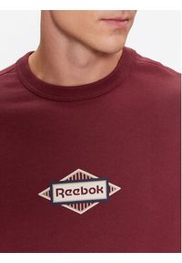 Reebok Bluza Sporting Goods II0680 Czerwony Regular Fit. Kolor: czerwony. Materiał: bawełna #3