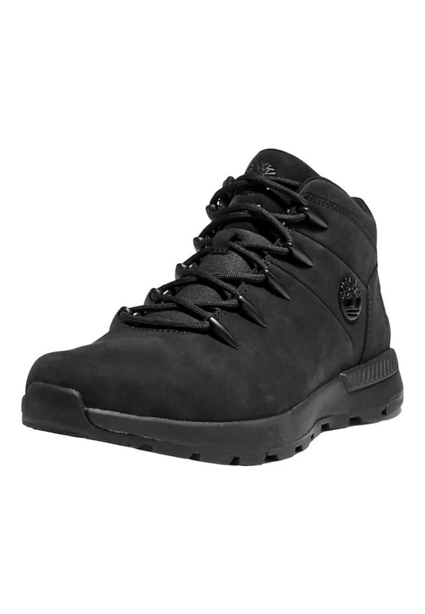 Buty trekkingowe męskie Timberland Sprint Trekker. Zapięcie: sznurówki. Kolor: czarny. Materiał: skóra, materiał. Szerokość cholewki: normalna. Sport: bieganie