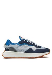 Tommy Jeans Sneakersy Tjm Runner Mix Material EM0EM01437 Granatowy. Kolor: niebieski