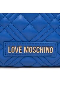Love Moschino - LOVE MOSCHINO Torebka JC4342PP0ILA0715 Niebieski. Kolor: niebieski. Materiał: skórzane