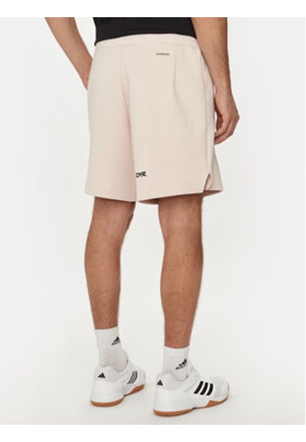 Adidas - adidas Szorty sportowe Z.N.E. Premium IR5239 Écru Loose Fit. Materiał: bawełna. Styl: sportowy