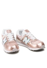 New Balance Sneakersy GC574LE1 Różowy. Kolor: różowy. Materiał: skóra #5