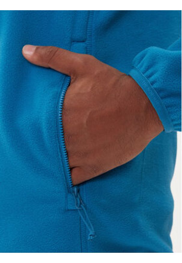 The North Face Polar 1/2 Glacier NF0A89JH Niebieski Regular Fit. Kolor: niebieski. Materiał: syntetyk