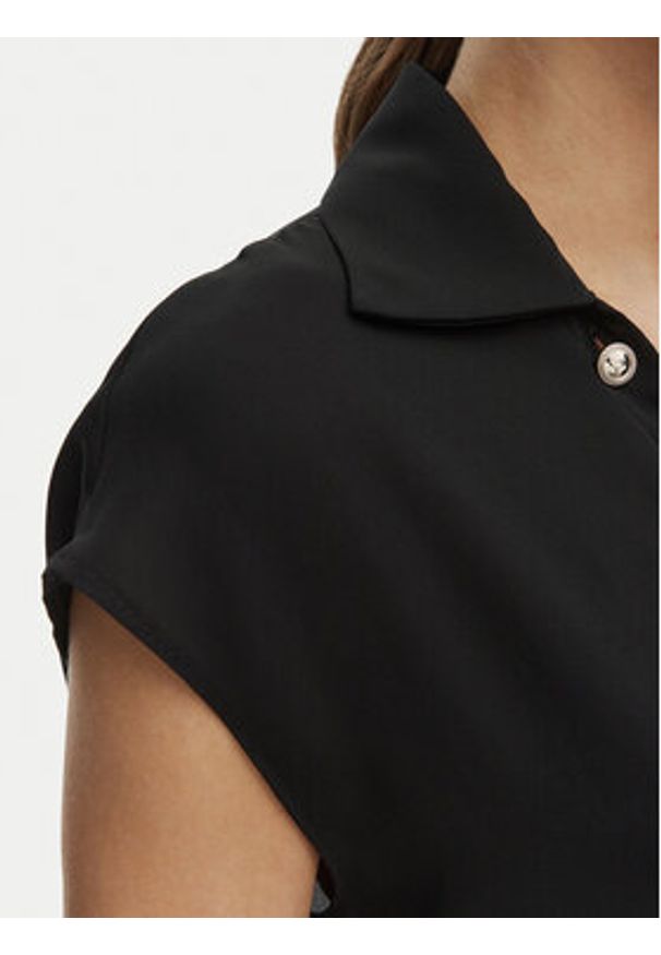 Rinascimento Bluzka CFC0020253002 Czarny Regular Fit. Kolor: czarny. Materiał: syntetyk