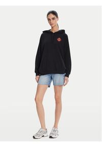 Volcom Bluza Truly Stoked B4112501 Czarny Oversize. Kolor: czarny. Materiał: syntetyk