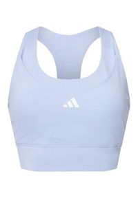 Adidas - adidas Biustonosz sportowy Run Pocket JI5991 Fioletowy Slim Fit. Kolor: fioletowy. Materiał: syntetyk. Sport: bieganie #7
