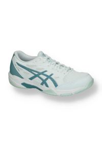 Damskie buty halowe Asics Gel-Flare. Zapięcie: sznurówki. Kolor: niebieski, wielokolorowy. Materiał: syntetyk, tkanina, materiał. Szerokość cholewki: normalna