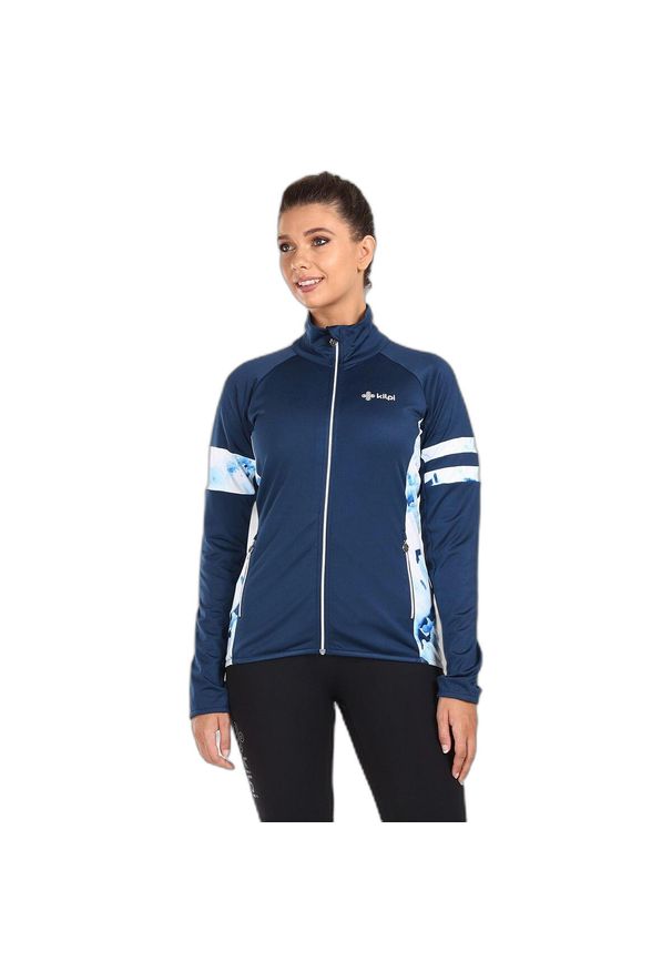 Bluza damska Kilpi Junie. Kolor: niebieski. Sezon: zima. Sport: narciarstwo