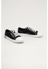 Calvin Klein Jeans Tenisówki YM0YM00014BDS męskie kolor czarny. Nosek buta: okrągły. Zapięcie: sznurówki. Kolor: czarny. Materiał: guma #3