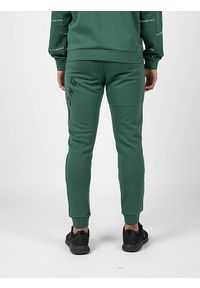 John Richmond - Richmond Sport Spodnie | UMA22002PA | Mężczyzna | Zielony. Okazja: na co dzień. Kolor: zielony. Materiał: bawełna, poliester. Wzór: nadruk, aplikacja. Styl: sportowy #5