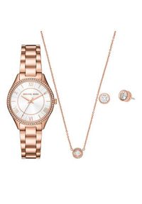 Michael Kors Zegarek Lauryn MK4850SET Różowy. Kolor: różowy #4