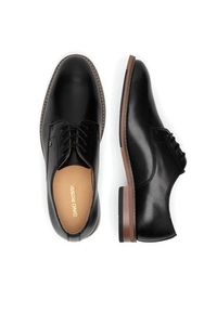Gino Rossi - GINO ROSSI Półbuty CEO-DANTE2-01 125AM Czarny. Kolor: czarny. Materiał: skóra #7