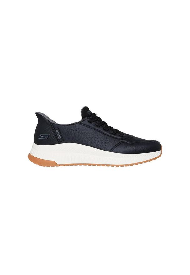 skechers - Kapcie SKECHERS SLIP-INS BOBS SQUAD 4 - DIRECT STEP Czarny. Kolor: czarny. Materiał: syntetyk, tkanina
