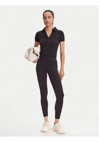 Guess Bluzka V5YP10 Z3OA0 Czarny Regular Fit. Kolor: czarny. Materiał: syntetyk #3