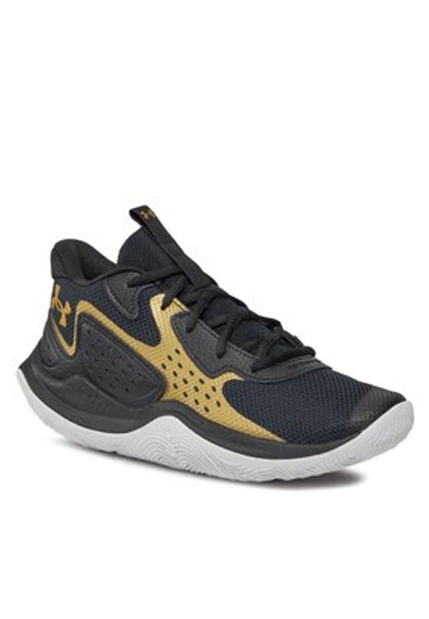 Under Armour Buty do koszykówki Ua Jet '23 3026634-001 Czarny. Kolor: czarny. Materiał: skóra. Sport: koszykówka