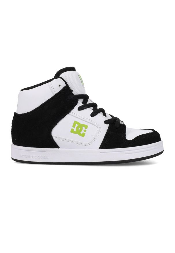 Sneakersy dla dzieci DC Shoes Manteca 4 Hi. Okazja: na co dzień. Kolor: wielokolorowy, biały, czarny