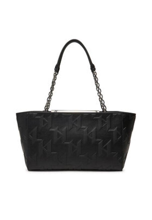 Karl Lagerfeld - KARL LAGERFELD Torebka A2W30027 Czarny. Kolor: czarny. Materiał: skórzane