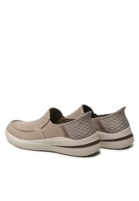 skechers - Skechers Półbuty Cabrino 210604/TPE Beżowy. Kolor: beżowy. Materiał: materiał #5