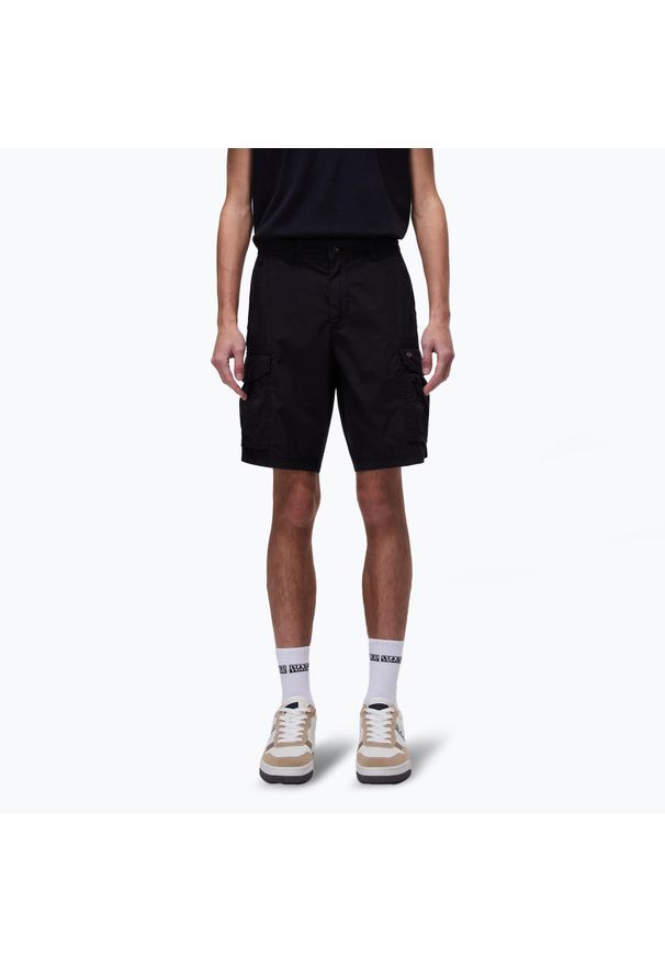 Spodenki męskie Napapijri Noto 2.0. Kolor: czarny. Sport: turystyka piesza