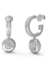 Guess Kolczyki JUBE04 596JW Srebrny. Materiał: srebrne. Kolor: srebrny