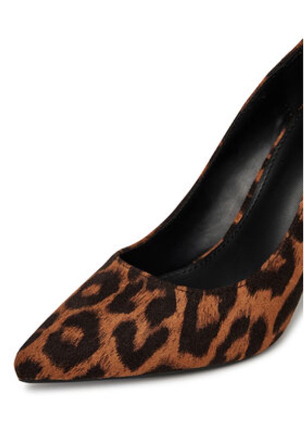 DeeZee Czółenka XLO Brązowy. Kolor: brązowy. Materiał: materiał