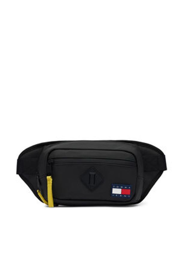 Tommy Jeans Nerka Tjm Daily Elevated Bumbag AM0AM14215 Czarny. Kolor: czarny. Materiał: skóra