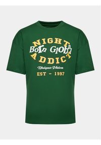 Night Addict T-Shirt MTS-NA149ESTER Zielony Regular Fit. Kolor: zielony. Materiał: bawełna