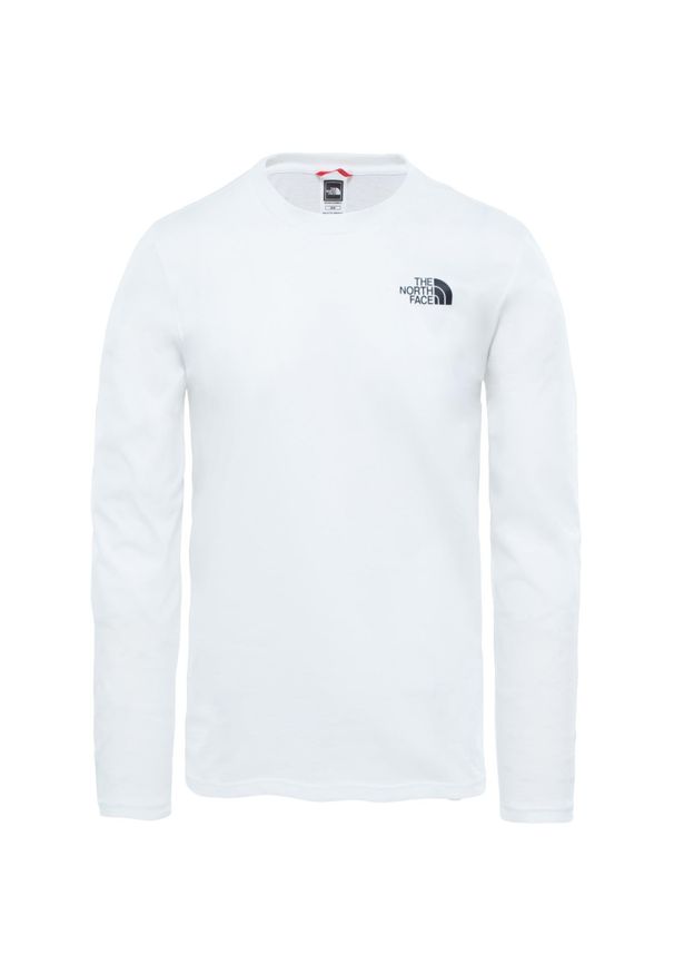 Koszulka Longsleeve The North Face Easy. Kolor: biały. Długość rękawa: długi rękaw