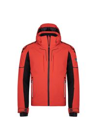 Męska kurtka narciarska Kilpi TURNAU-M. Kolor: czarny, czerwony, wielokolorowy. Sezon: zima. Sport: narciarstwo #1