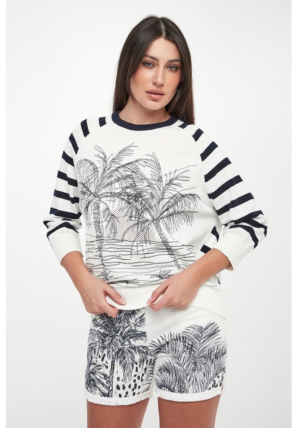 Sportalm - Sweter damski w paski SPORTALM. Wzór: paski