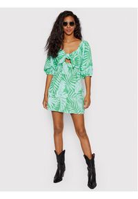 Billabong Sukienka letnia Mystic Beach C3DR36 BIP2 Niebieski Regular Fit. Kolor: niebieski. Materiał: bawełna. Sezon: lato #3