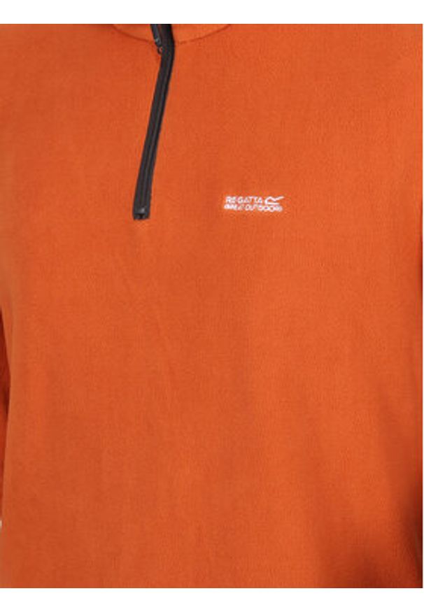Regatta Polar Thompson Fleece RMA021 Pomarańczowy Regular Fit. Kolor: pomarańczowy. Materiał: syntetyk