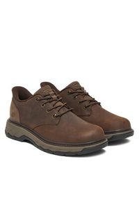 skechers - Skechers Półbuty Lockett 205307 COC Brązowy. Kolor: brązowy. Materiał: skóra #5