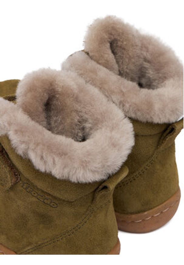 Froddo Kozaki Minni Suede G2110141-3 S Zielony. Kolor: zielony. Materiał: skóra, zamsz