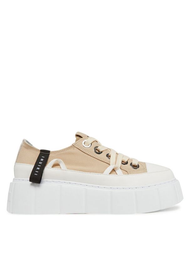 Inuikii Trampki Matilda Canvas Low 30102-025 Beżowy. Kolor: beżowy. Materiał: materiał