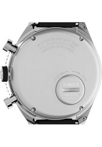 Timex Zegarek Q Timex Three Time Zone Chronograph TW2V70000 Czarny. Kolor: czarny