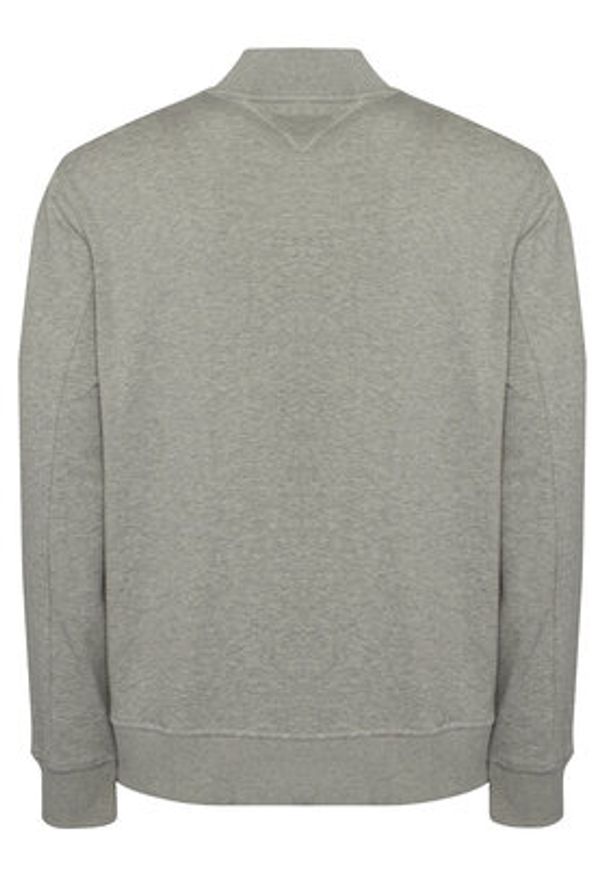 TOMMY HILFIGER - Tommy Hilfiger Kurtka bomber Essential MW0MW42470 Szary Regular Fit. Kolor: szary. Materiał: bawełna