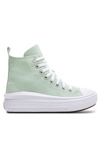 Converse Trampki Chuck Taylor All Star Move Platform A06350C Zielony. Kolor: zielony