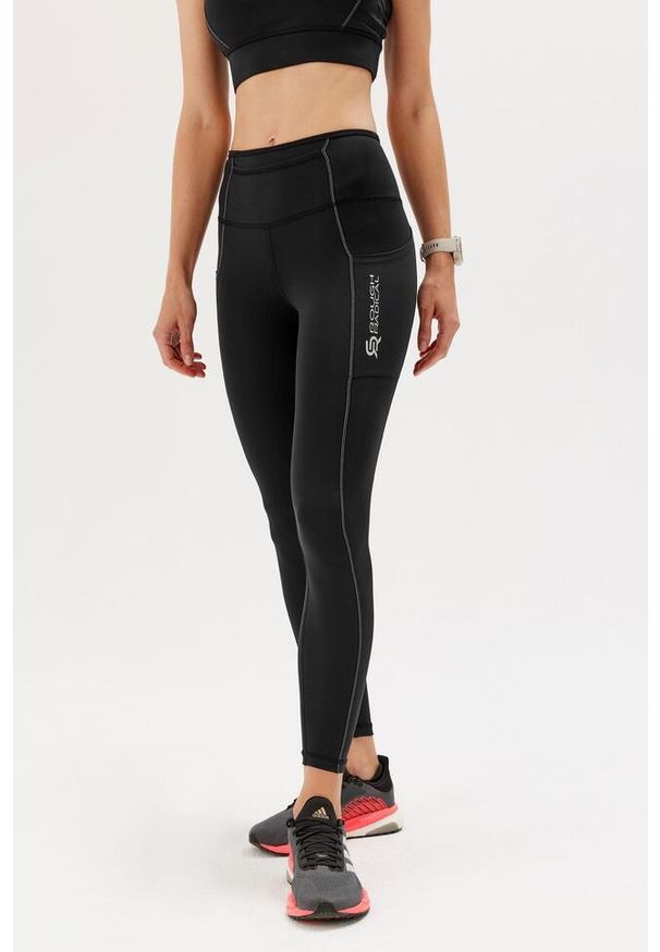 ROUGH RADICAL - Damskie getry legginsy do biegania Rough Radical Fusion Long. Kolor: czarny