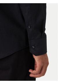 BOSS Koszula H-Hank 50550925 Czarny Slim Fit. Kolor: czarny. Materiał: bawełna #4