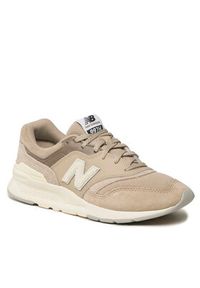 New Balance Sneakersy CM997HPI Beżowy. Kolor: beżowy. Materiał: zamsz, skóra #4