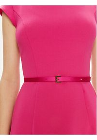 Imperial Sukienka koktajlowa ADNKHAWC Różowy Slim Fit. Kolor: różowy. Materiał: syntetyk. Styl: wizytowy