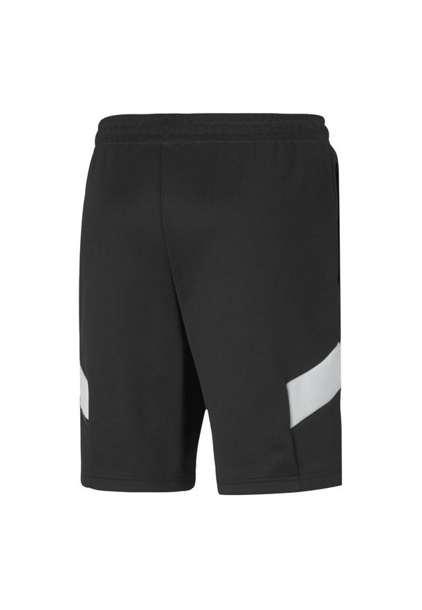 Puma - Męskie Spodenki Dresowe Race Ferrari. Kolor: czarny. Materiał: dresówka. Sport: turystyka piesza