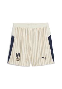 Puma - Męskie szorty KIDSUPER × AL-HILAL SFC PUMA Alpine Snow Club Navy White Blue. Kolor: niebieski, wielokolorowy, biały. Sezon: lato. Sport: piłka nożna