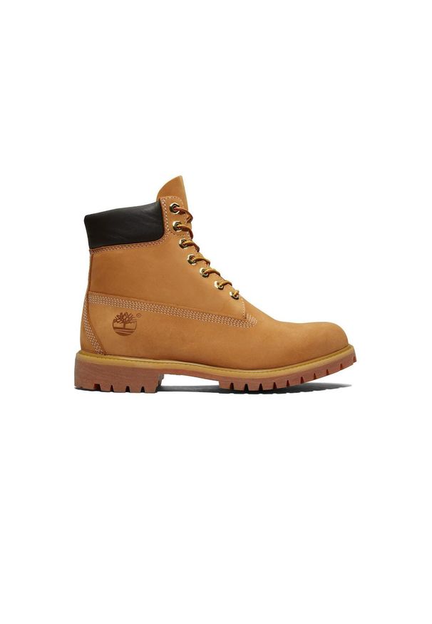 Buty trekkingowe Timberland Premium 6. Kolor: brązowy. Materiał: skóra, nubuk