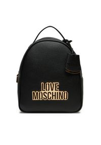 Love Moschino - Plecak LOVE MOSCHINO. Kolor: czarny