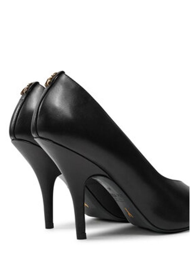 Patrizia Pepe Szpilki 8Z0032/L048 Czarny. Kolor: czarny. Materiał: skóra. Obcas: na szpilce