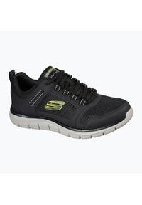 skechers - Buty męskie SKECHERS Track Knockhill. Kolor: czarny